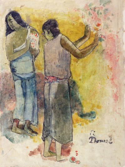 Two Figures, Study for 